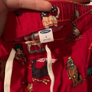 Old Navy Christmas Dog Pajama Pants Not Worn